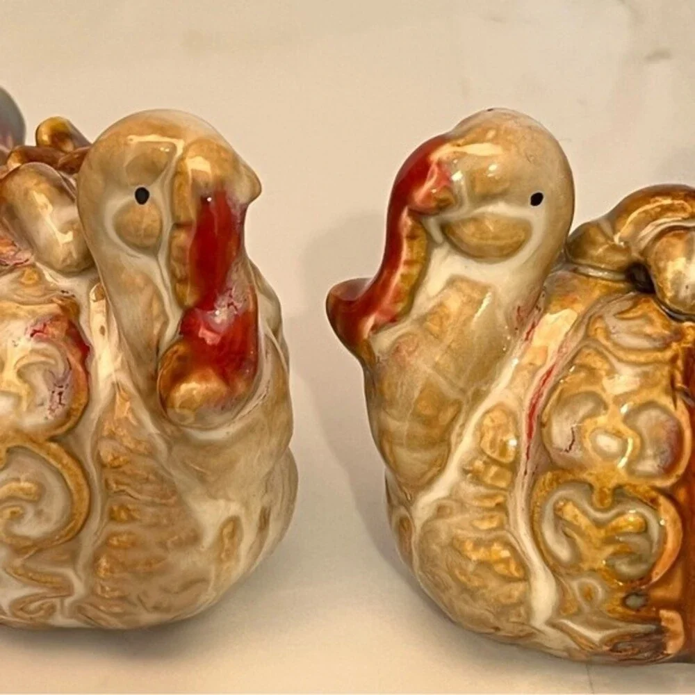 Turkey Salt & Pepper‎ Shakers Thanksgiving Christmas